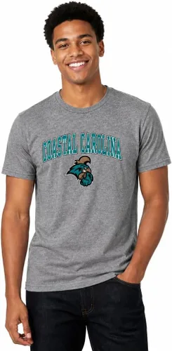 Vista 90 de Campus Colors NCAA - Camiseta de algodón para adulto, unisex, para el día del juego Azul marino
