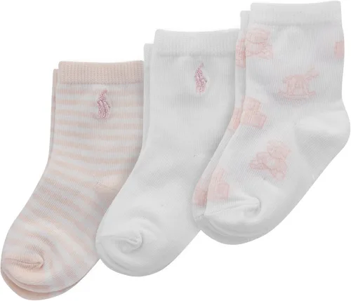Vista 9 de Polo Baby Cable Texture Socks 3 Pair Pack