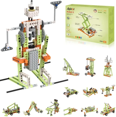 Vista 13 de Kits STEM 8 en 1 para niños de 6 a 8 años, kit de construcción de camiones monstruo electrónicos DIY, juguetes STEM para niños de 8 a 10 años