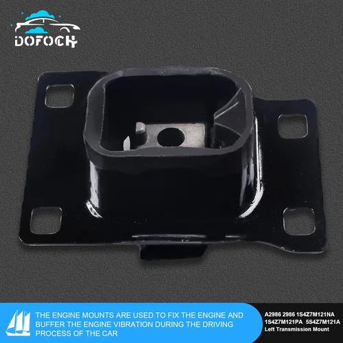 Vista 5 de Juego de 3 piezas de montaje de motor y montaje de transmisión compatible con Ford Focus 2005-2007 2.0L, Focus 2003-2007 2.3L, Transit Connect