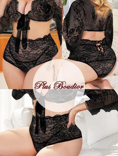 Vista 5 de Avidlove Ropa interior para mujer ropa interior invisible sin costuras encaje hipster bragas de cobertura completa