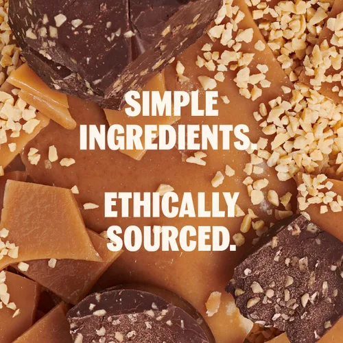 Vista 5 de Barritas de chocolate TCHO Toffee Time - 100% a base de plantas, orgánico, de anacardo con leche de avena - Vegano, sin soya, sin gluten, barras