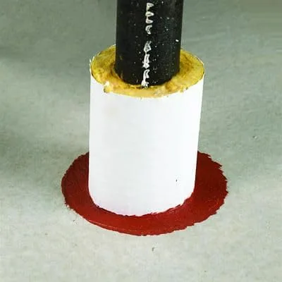 Vista 2 de 3M Fire Barrier CP 25WB Sellador Intumescente Rojo 10.1 oz.