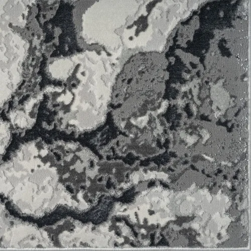 Vista 5 de LUXE WEAVERS Alfombra abstracta de mármol gris 2X3