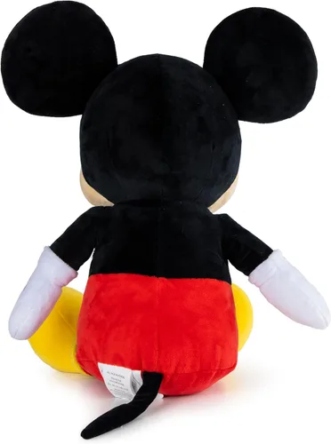 Vista 4 de Jay Franco Disney Mickey Mouse - Almohada de peluche súper suave - Almohada de personaje - Microfibra de poliéster - 17 pulgadas Negro - Mickey Mouse