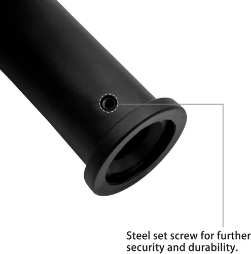 Vista 4 de LFJ La funda adaptadora olímpica de nailon convierte postes de placa de peso estándar de 1 pulgada en postes de peso olímpico de 2 pulgadas