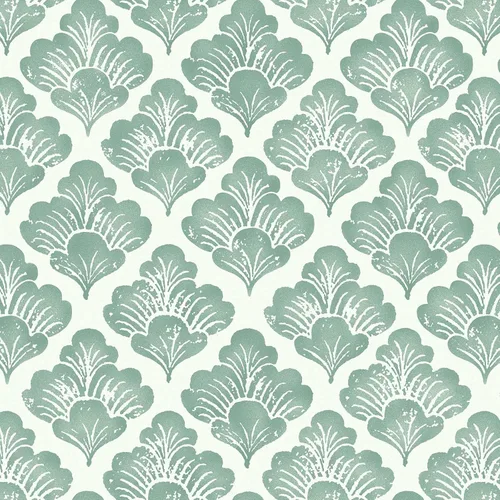 Vista 8 de Hopepak Papel pintado de despegar y pegar con rayas florales, papel pintado 17" x 78.7", papel de contacto con arco de flores verdes, papel pintado