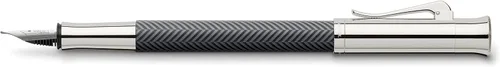 Vista 2 de Graf von Faber-Castell Pluma estilográfica mediana Guilloche - Cisele Black