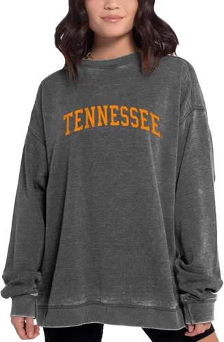 Vista 49 de chicka-d NCAA Burnout - Sudadera de forro polar para mujer