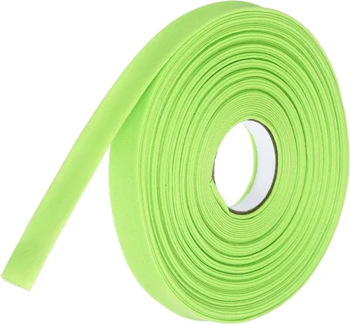 Vista 186 de MECCANIXITY Cinta al bies de doble pliegue de 1 pulgada, cinta al bies de poliéster continua a granel para coser, costura, acolchado, dobladillo
