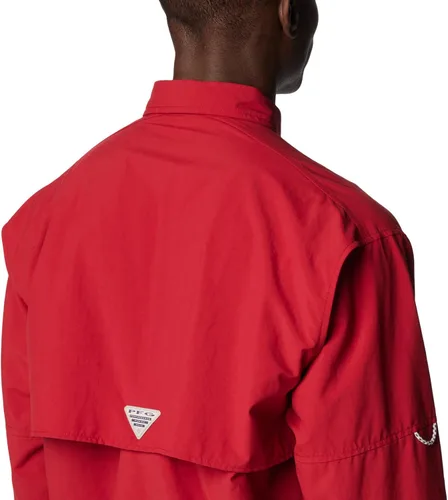 Vista 5 de Columbia Discontinued PFG Bahama II Camisa de manga larga para hombre Remolacha