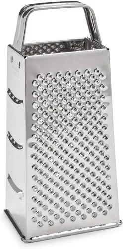 Vista 2 de Norpro Rallador de acero inoxidable de 4 lados de 8.25 pulgadas de alto (paquete de 2)