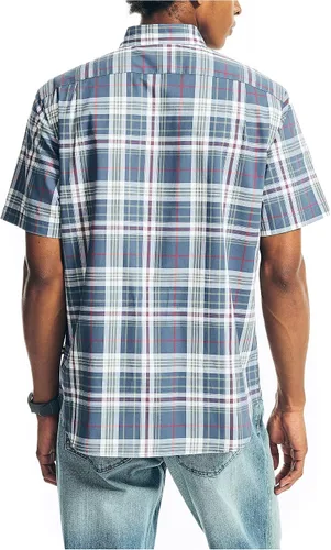 Vista 2 de Nautica Camisa de manga corta a cuadros para hombre