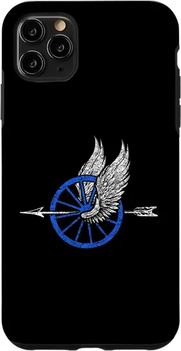 Vista 4 de Unidad de motor de policía para iPhone 12 mini rueda y flecha para carcasa de oficial de motor