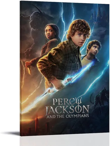 Vista 23 de BORIZ Póster de Percy Jackson y los Olímpicos, póster artístico y arte de pared, póster moderno para decoración de dormitorio familiar, 08 x 12