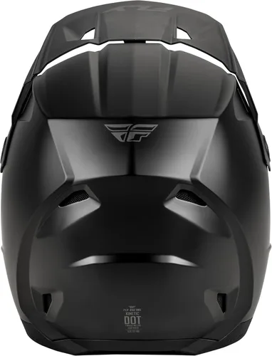 Vista 2 de Fly Racing Kinetic Verdict Casco - Casco protector para moto de tierra, MTB, BMX y motocicletas Negro mate