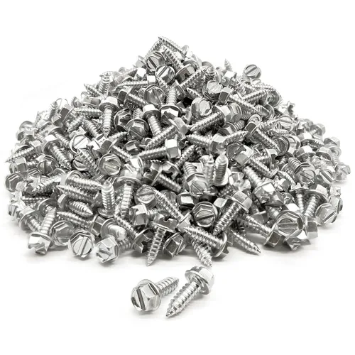 Vista 15 de BoltsandNuts Paquete de 4 tuercas para matrícula, tuercas de retención de nailon de 1/4 pulgadas para automóviles, camiones, SUV