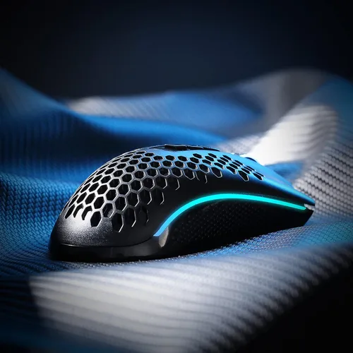 Vista 9 de Redragon M808 Storm Pro - Mouse inalámbrico para juegos, forma de panal RGB - Sensor óptico de 16,000 DPI, 7 botones programables, registro preciso
