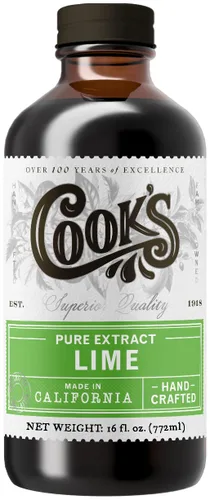 Vista 84 de Cook's, Sabor puro de vainilla sin alcohol, para cocinar, hornear, postres, extracto alternativo de vainilla de Madagascar sin alcohol, 8 onzas