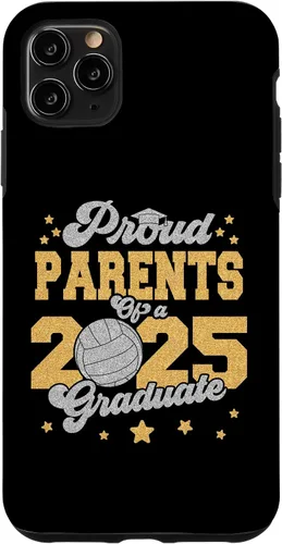 Vista 13 de iPhone 16 Parents of a 2025 Graduate Prom Graduation 25 VolleyBall Case