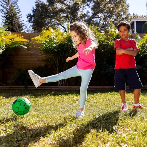 Vista 11 de NERF Kids Foam Mini Soccer Ball - Proshot Youth Soft Mini Foam Soccer Ball - 7" Inch NERF Indoor + Outdoor for Kids