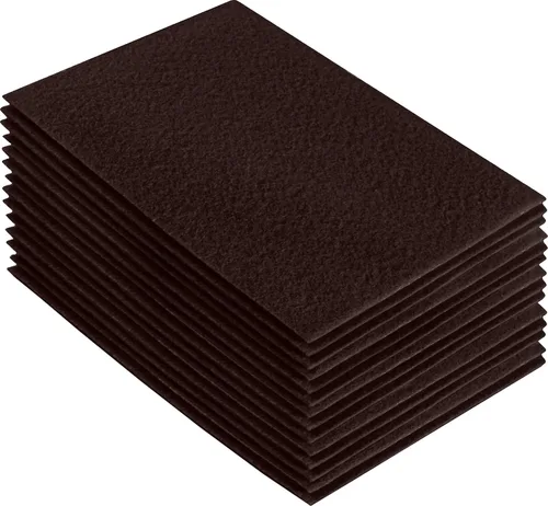 Vista 140 de FabricLA Hojas de fieltro acrílico para manualidades, cuadrados de fieltro precortados suaves de 4 x 4 pulgadas (3.9 in x 3.9 in), utiliza hojas