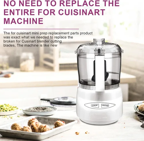 Vista 7 de DLC-2ACBN - Cuchilla de repuesto para procesador de alimentos Cuisinart Mini Prep Plus, solo compatible con cuchilla de repuesto DLC-2A, compatible