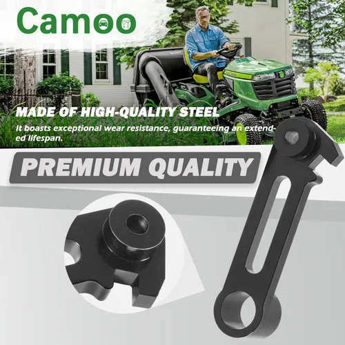 Vista 2 de Camoo M143350 - Brazo loco de polea de cubierta para John Deere Scotts Sabre Select cortacésped con cubierta 48C 54C - Actualización OEM Fits for