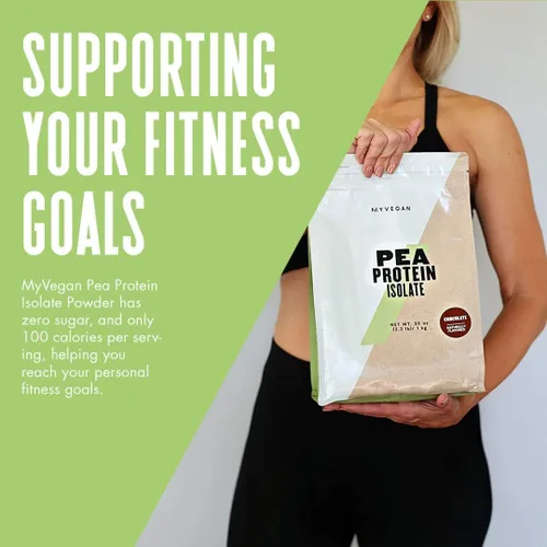 Vista 2 de Myprotein - MYVEGAN Polvo aislado de proteína de guisante - Aminoácidos naturales a base de plantas - Sin gluten y azúcar, vegano - Pan de plátano