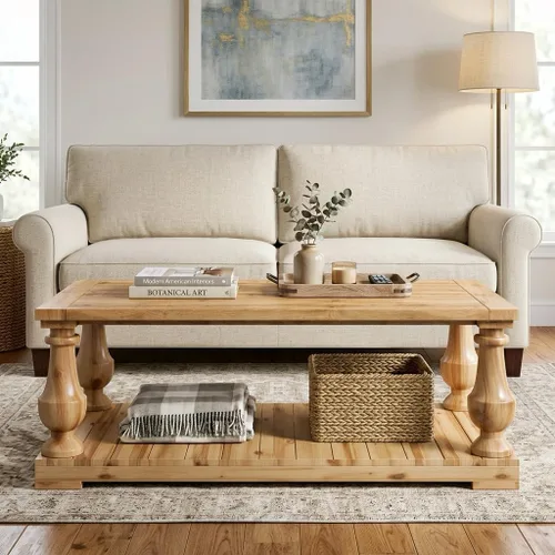 Vista 34 de WILLIAMSPACE 11.81" Square Wood Side Table for Living Room, No Assembly 11.81"*19.69"h-gray Textured