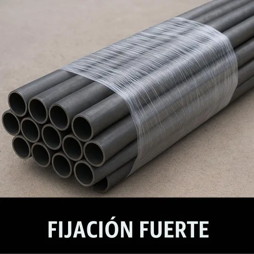 Vista 7 de GORILLA GRIP Rollo de envoltura retráctil 500% con asa, película elástica de plástico de 5 pulgadas y 500 pies, suministros de mudanza