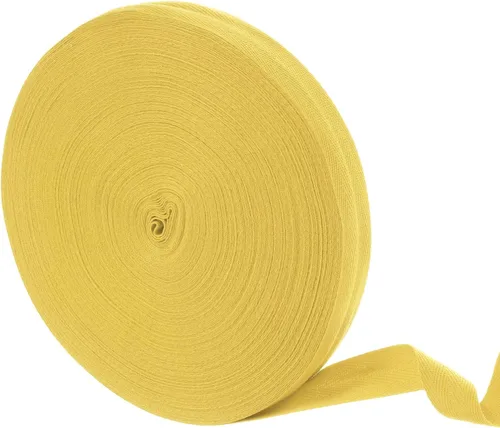 Vista 55 de uxcell Cinta de sarga de algodón de 50 yardas, cinta de espiga de 3/8 pulgadas para coser ropa, manualidades (azul)