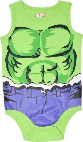 Vista 5 de Marvel Vengadores Capitán América Iron Man Hulk Baby 5 Pack Body