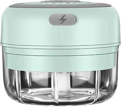 Vista 4 de Mini picadora eléctrica de verduras de ajo y trituradora portátil de alimentos - axGear