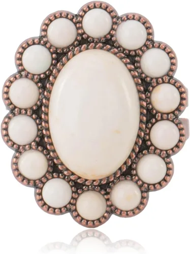 Vista 7 de Montana West Rustic Couture's Bohemian Turquoise - Anillo para mujer