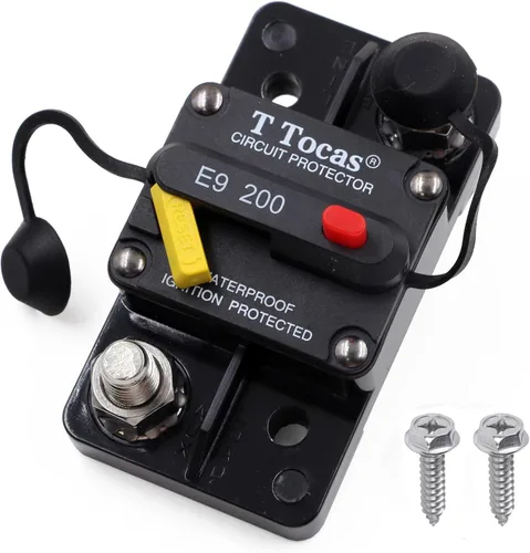Vista 13 de E69 Interruptor de circuito de 10 A T3 con restablecimiento manual Mini de montaje en superficie IP66 Interruptor conmutable de 10 A