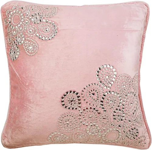 Vista 19 de The HomeCentric Fundas de almohada, funda de almohada decorativa rosa fucsia, funda de cojín geométrica, funda de almohada de 12 x 12 pulgadas