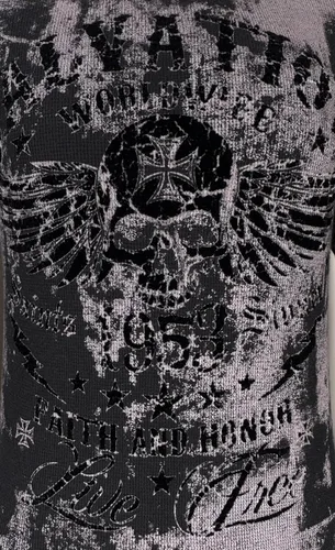 Vista 8 de Archaic Affliction - Camiseta de manga larga para hombre, color negro