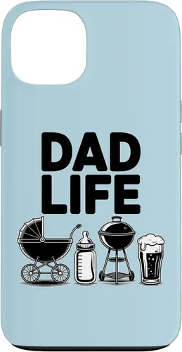 Vista 7 de Dad Life Beer Stroller Bottle Grill Adorable Father Case for iPhone 16