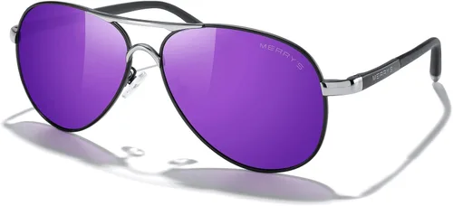 Vista 39 de MERRY'S, UV400 S8513, gafas de sol polarizadas para conducir, marco irrompible, para hombre.