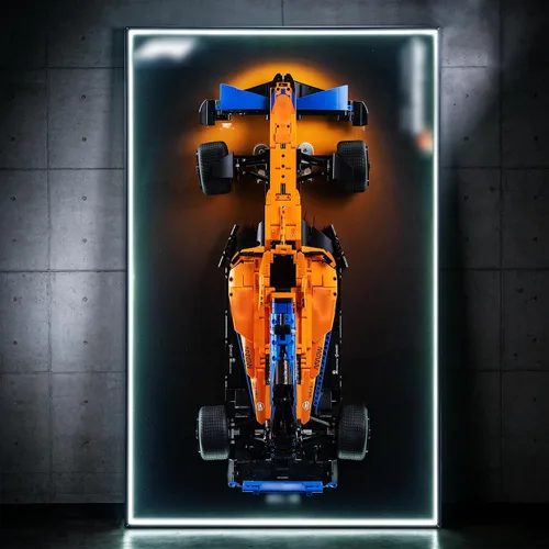 Vista 10 de Pantalla de pared con luz LED para Lego Technic 42228 McLaren MCL39 B