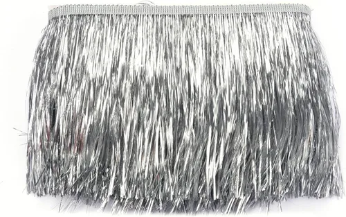Vista 50 de YYCRAFT Fleco de Oropel de 1.75 pulgadas de Ancho Ribete de Oropel Guirnalda de Oropel Fleco para Disfraz de Baile Ribete con Efecto de Lámina