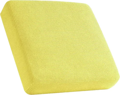 Vista 8 de Funda de cojín elástica individual para sofá, funda protectora de repuesto para cojín Chesterfield, funda de cojín para asiento de caravana