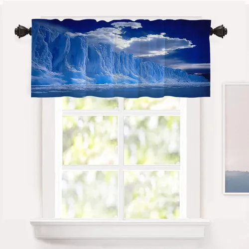 Vista 110 de Shrahala Cortinas opacas con diseño de uvas maduras de dibujos animados, copa de vino y botella, cenefa de cocina, cortinas de bloqueo de luz