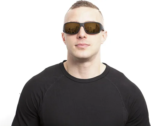Vista 5 de REKS Gafas de sol polarizadas envolventes Marco irrompible