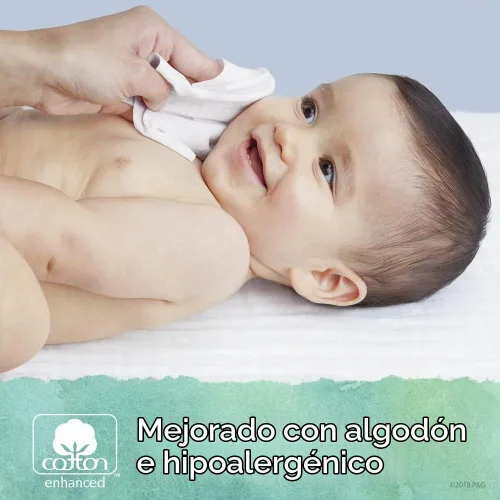 Vista 6 de pampers toallitas para bebé Aqua Pure 56 ct ANTIGUO