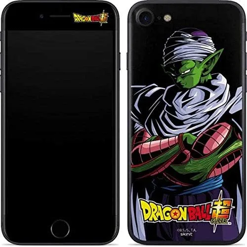 Vista 5 de Skinit Calcomanía para teléfono compatible con iPhone SE (2ª y 3ª generación), diseño oficial de Dragon Ball Super Goku
