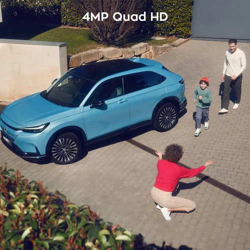 Vista 5 de xmartO [Dual-CAM 180+° FOV] Cámara de seguridad para el hogar WiFi 6 6MP 2 en 1 con seguimiento de IA, zoom de inclinación panorámica, banda dual
