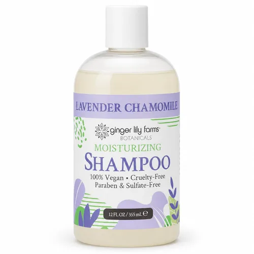 Vista 21 de Ginger Lily Farms Botanicals Champú hidratante para todo tipo de cabello, 100% vegano y libre de crueldad, aroma a pera de manzana, repuesto de 1