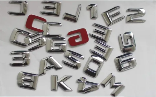 Vista 6 de Emblemas cromados para maletero de automóvil, emblemas para Mercedes Benz E43 E55 E63 AMG E200 E250 E300 E320 E350 E400 E180 4MATIC CDI (E350)